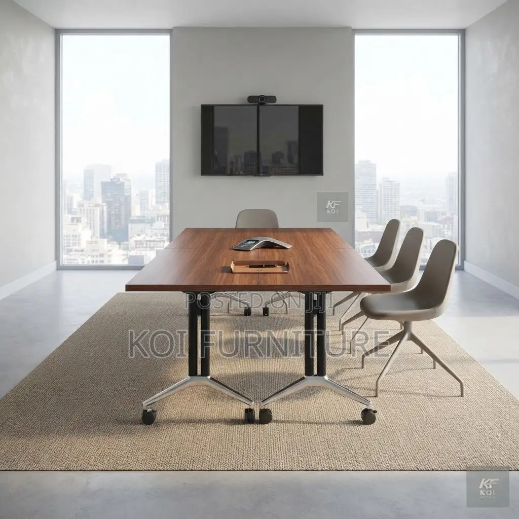 Boardroom Table; G11 2.4M Foldable Office Boardroom Table
