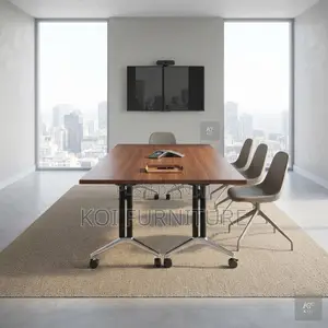 Boardroom Table; G11 2.4M Foldable Office Boardroom Table