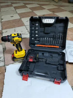 Brushless Dewalt Cordless Drill With Hammer 198V 2 Battery and Charger