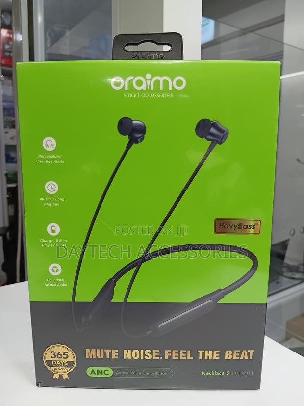 Oraimo Necklace 5 OEB-611 ANC 40hrs Playtime Neckband
