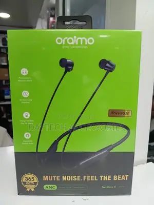 Oraimo Necklace 5 OEB-611 ANC 40hrs Playtime Neckband
