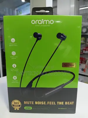 Oraimo Necklace 5 30dB Noise Cancellation Call Vibration Earphones