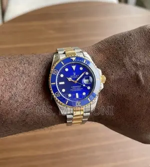 Two-Tone Blue Dial Automatic Rolex Submariner