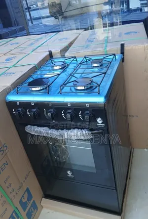 Euroken 50x55 All-Gas Freestanding Cooker – 4 Burners