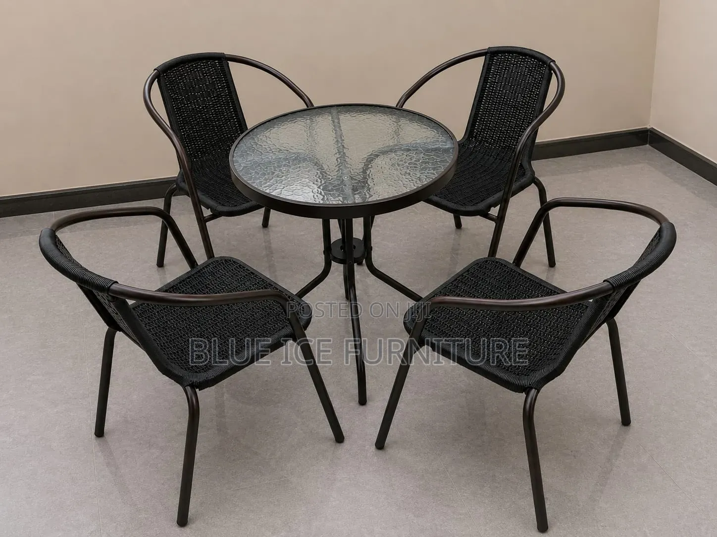 4 Seater Outdoor Garden Table Chairs Set