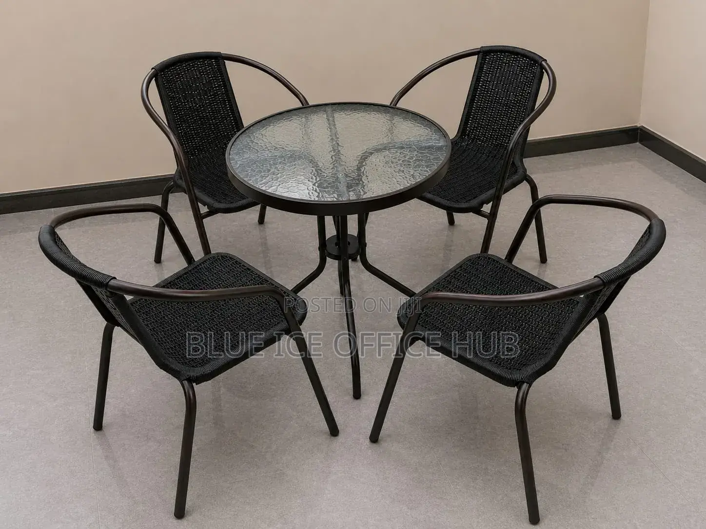 4 Seater Outdoor Garden Table Chairs Set