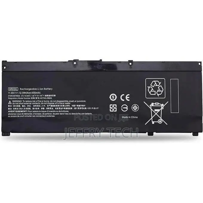 HP SR03XL 11.5v 52.5wh Battery Pavilion 15-Cx 15-Cx00 15-Cx0058wm Envy