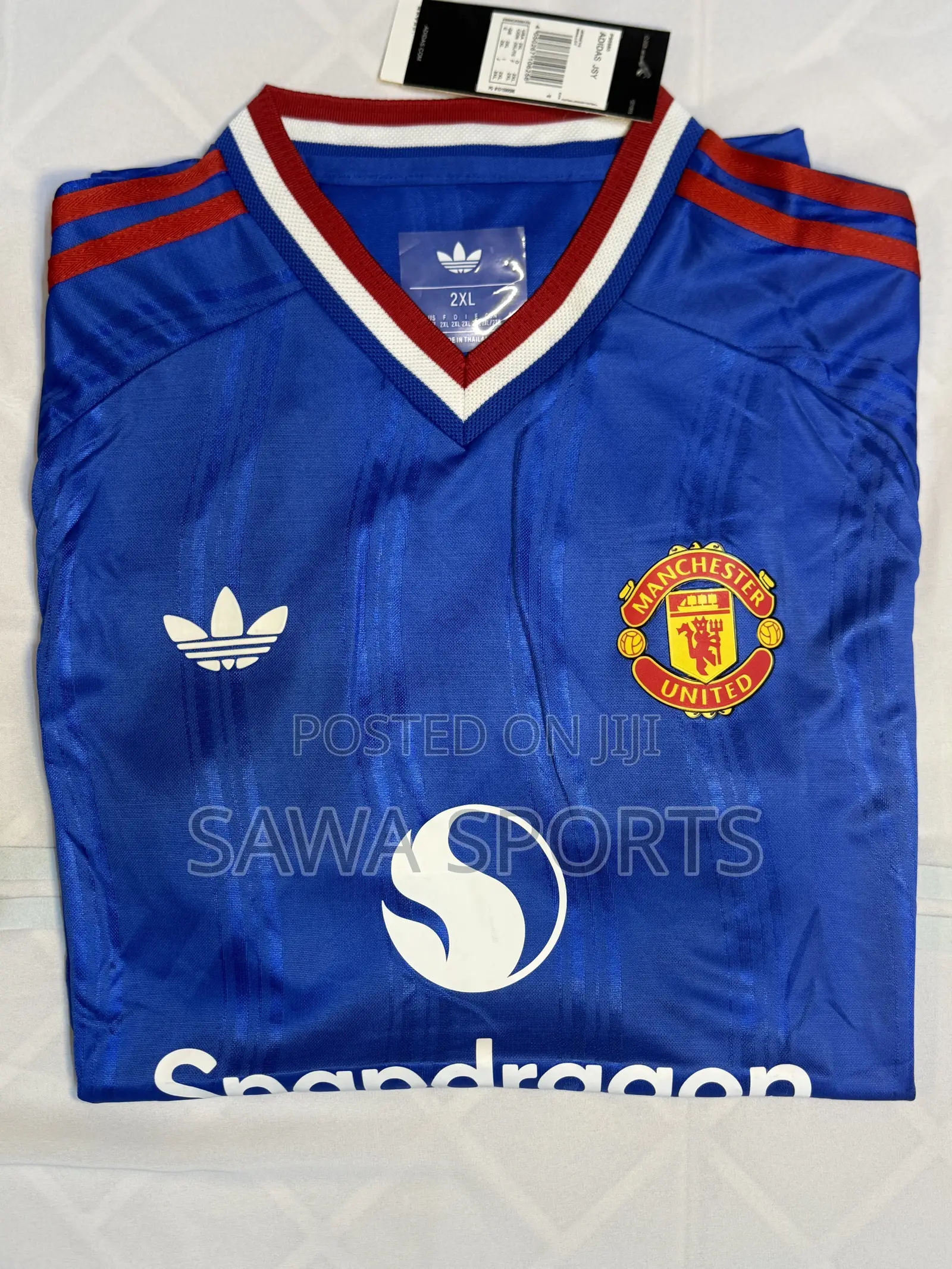 Manchester United Blue Away Jersey - Premium High Quality
