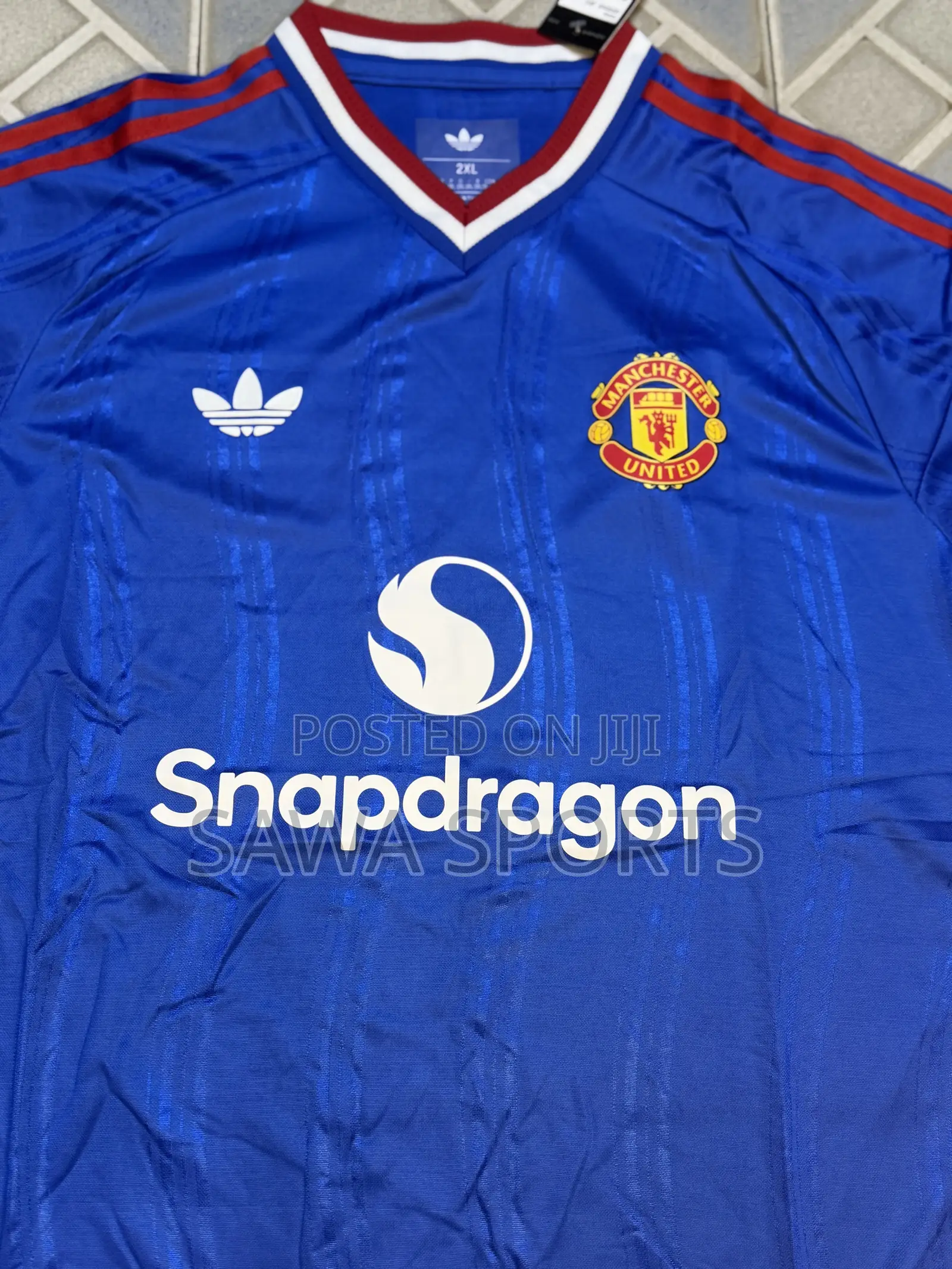 Manchester United Blue Away Jersey - Premium High Quality