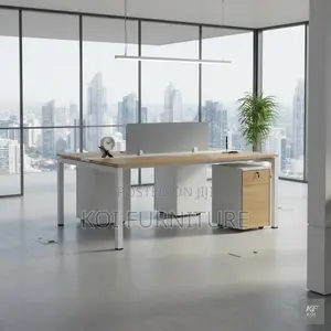 Office Workstation; Modern 2-Way Customized Office Workstation