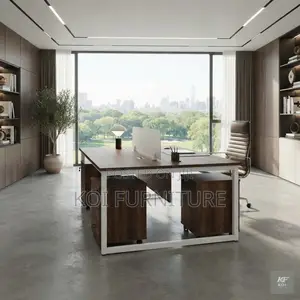 Office Workstation; Modern 2-Way Customized Office Workstation