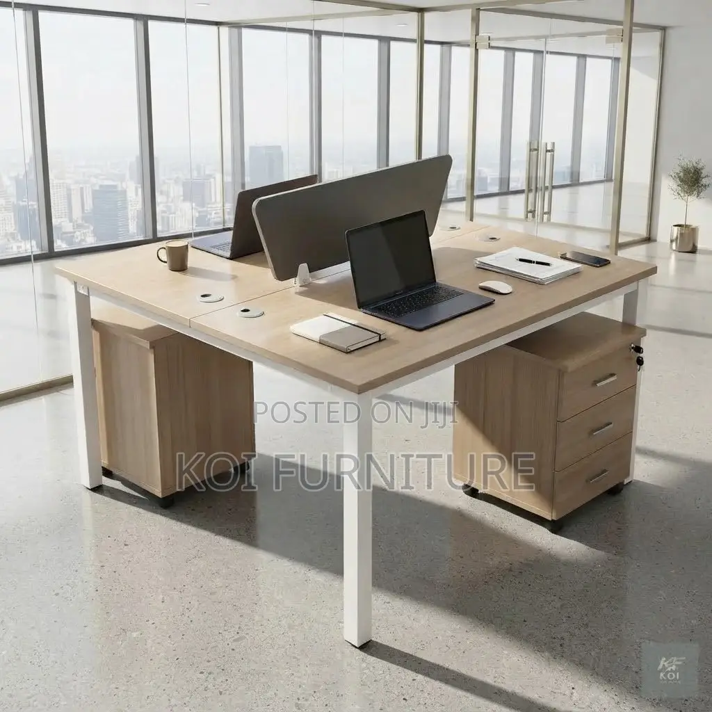 Office Workstation; Modern 2-Way Customized Office Workstation