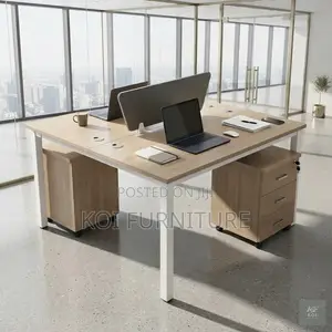 Office Workstation; Modern 2-Way Customized Office Workstation