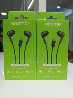 Oraimo USB-C Earphones With Mic OEP-320C – Deep Bass