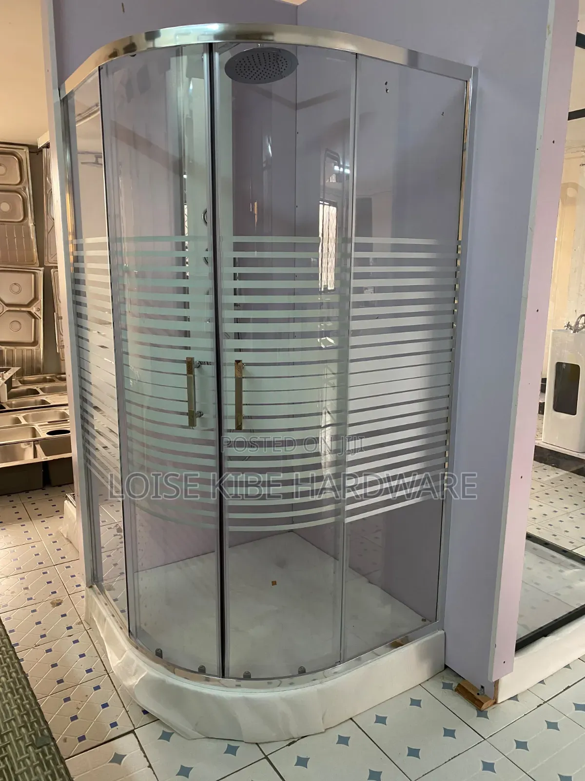 100by100 Clear Shower Cubicle Available