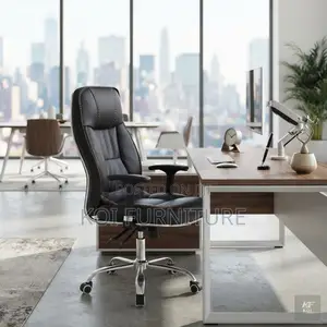 Office Chairs; High-Back Leather Executive Office Chair