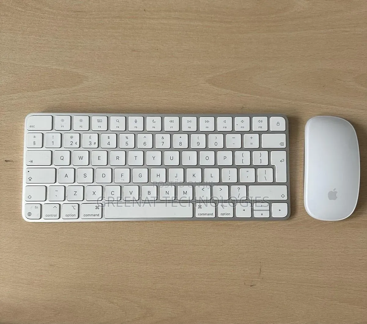 Apple Magic Keyboard 2 + Magic Mouse Wireless Rechargeable Bluetooth