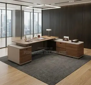 Office Desk: 2400mm Executive Desk