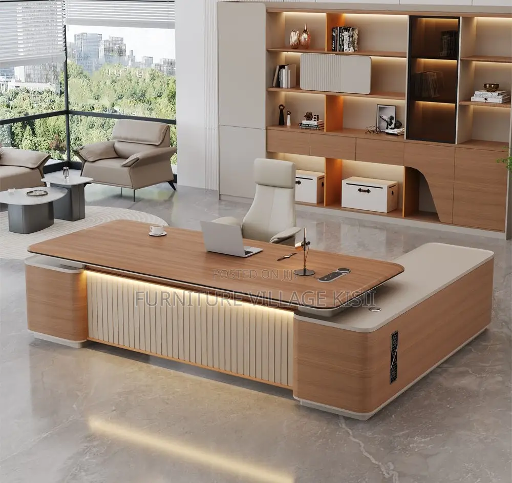 Office Desk: 2400mm Executive Desk