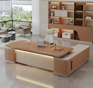 Office Desk: 2400mm Executive Desk
