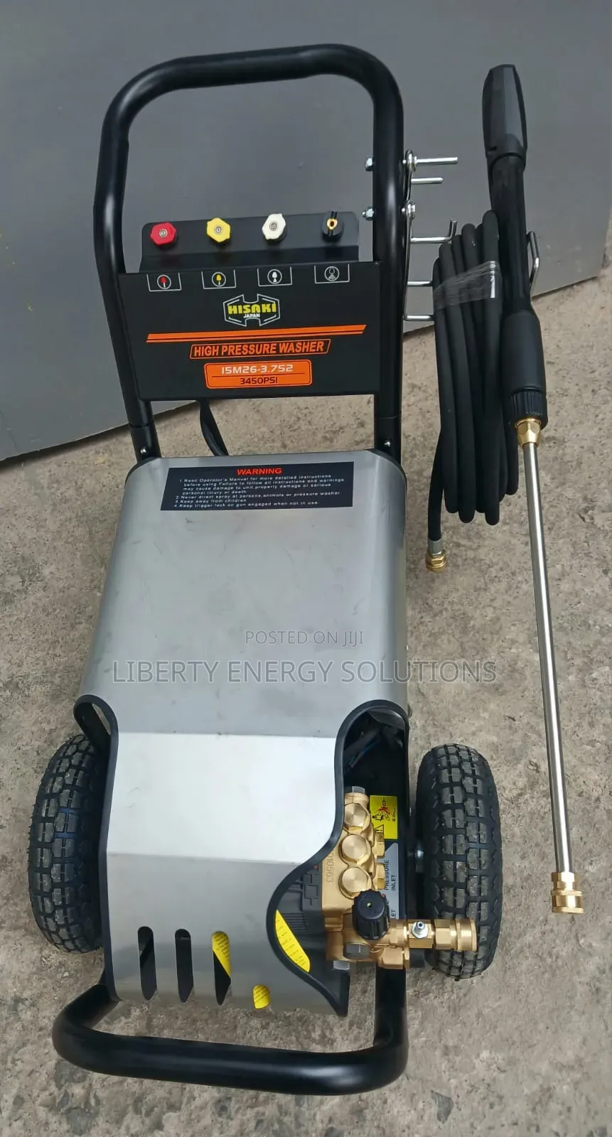 Heavy-Duty 3450 PSI Cleaning Machine
