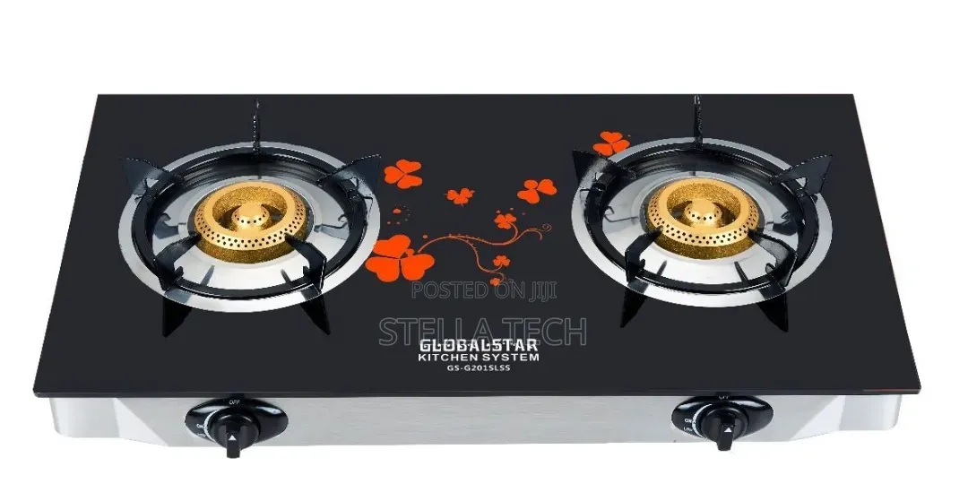 Globalstar 2 Burner Glass Table Top Cooker
