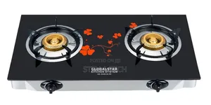 Globalstar 2 Burner Glass Table Top Cooker