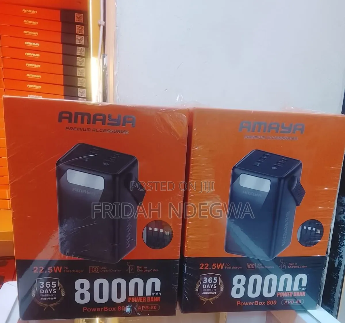 Power Box 800
80000 mAH
Apb-80
22.5 W pD Fast Charger