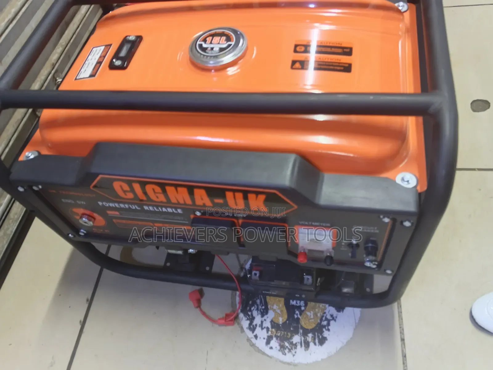 6.5kva Cigma Uk Generator Machine Recoil/Key Start
