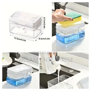 Creative Kitchen Sink Drain Soap Dispenser