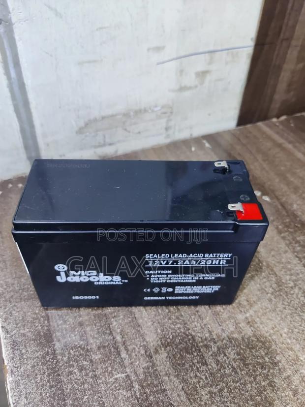 Mg Jacobs 12v 7.2ah Battery - main view