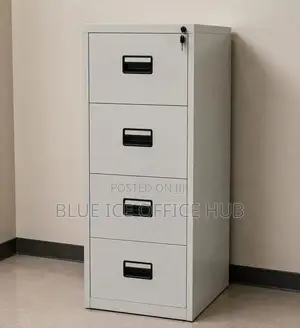 4 Drawer Steel Filing Cabinet With Lock