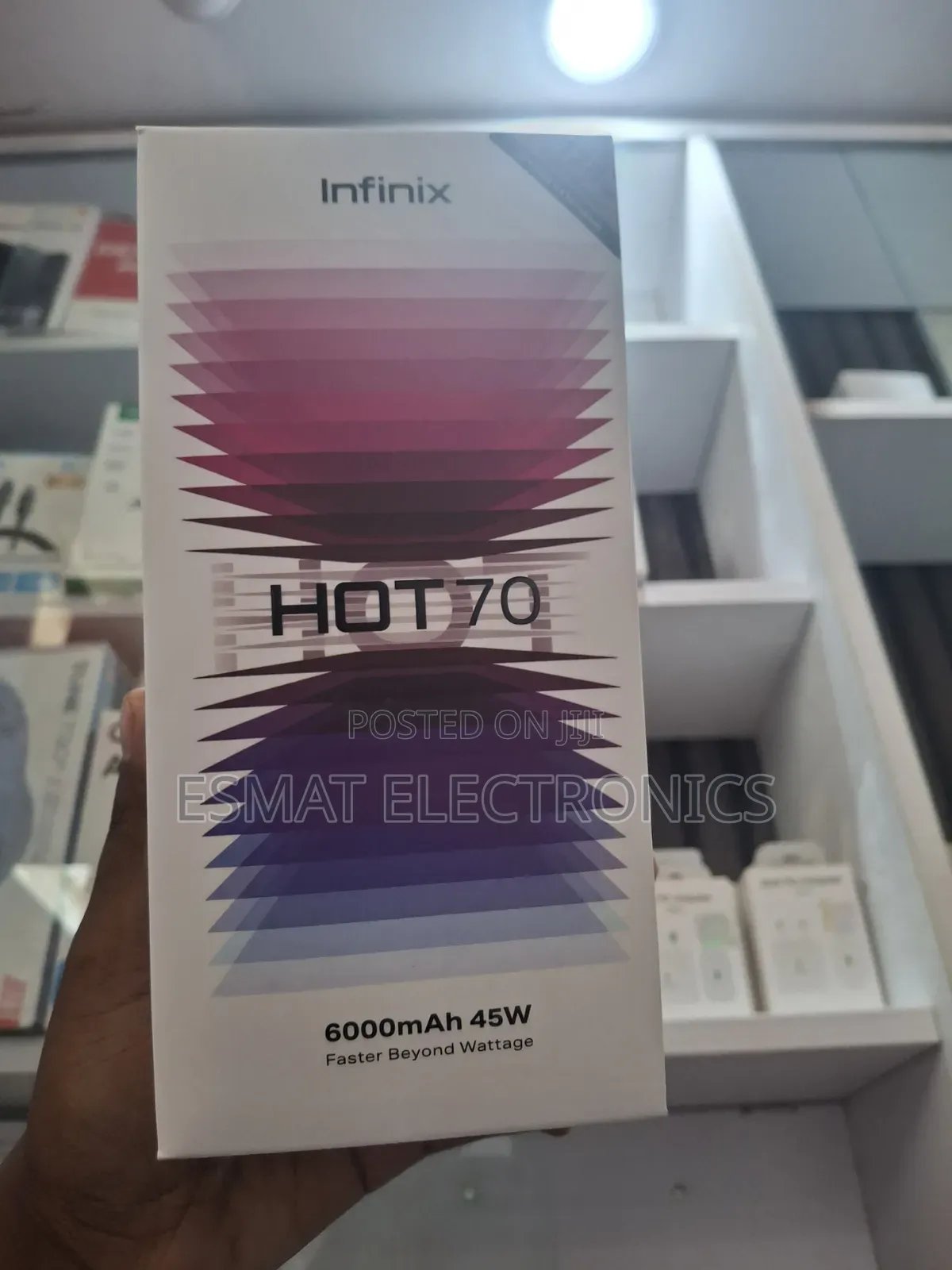 New Infinix Hot 70 128 GB Gray