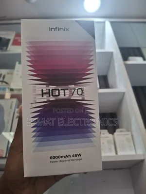 New Infinix Hot 70 128 GB Gray