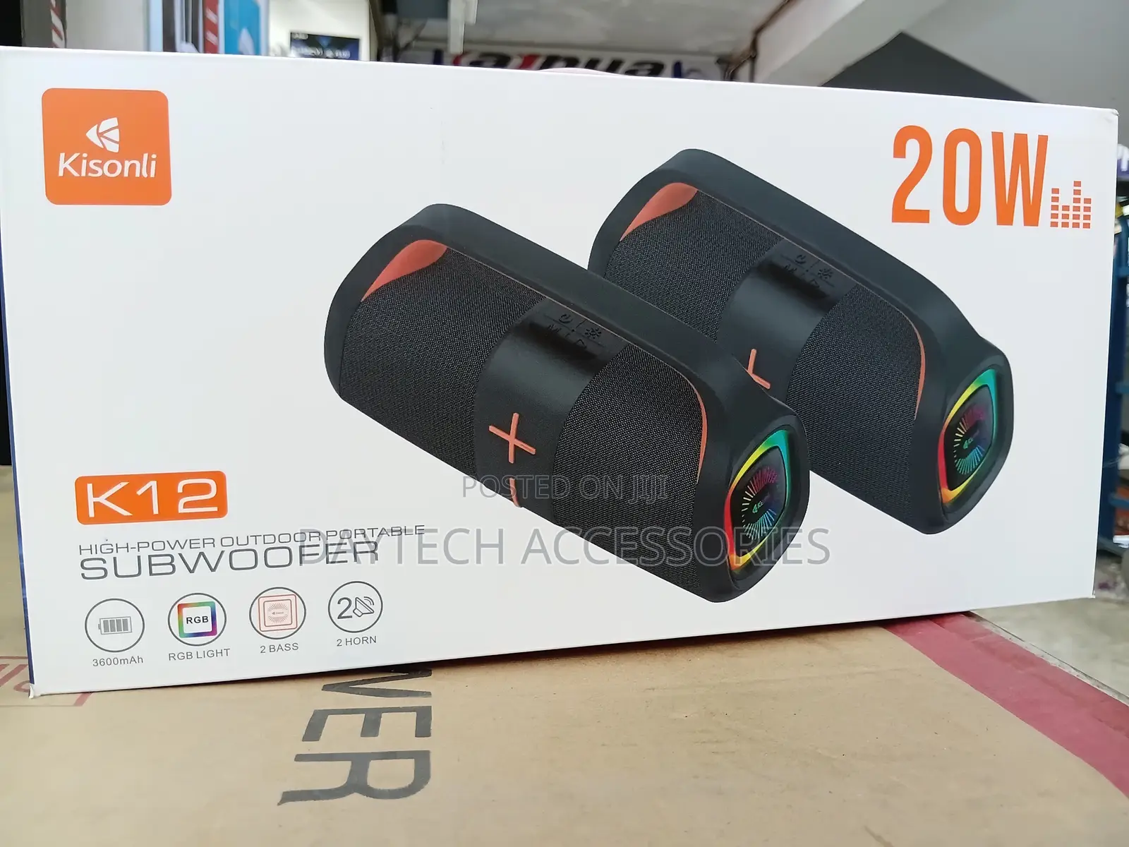 Kisonli Bluetooth Speaker 20W.