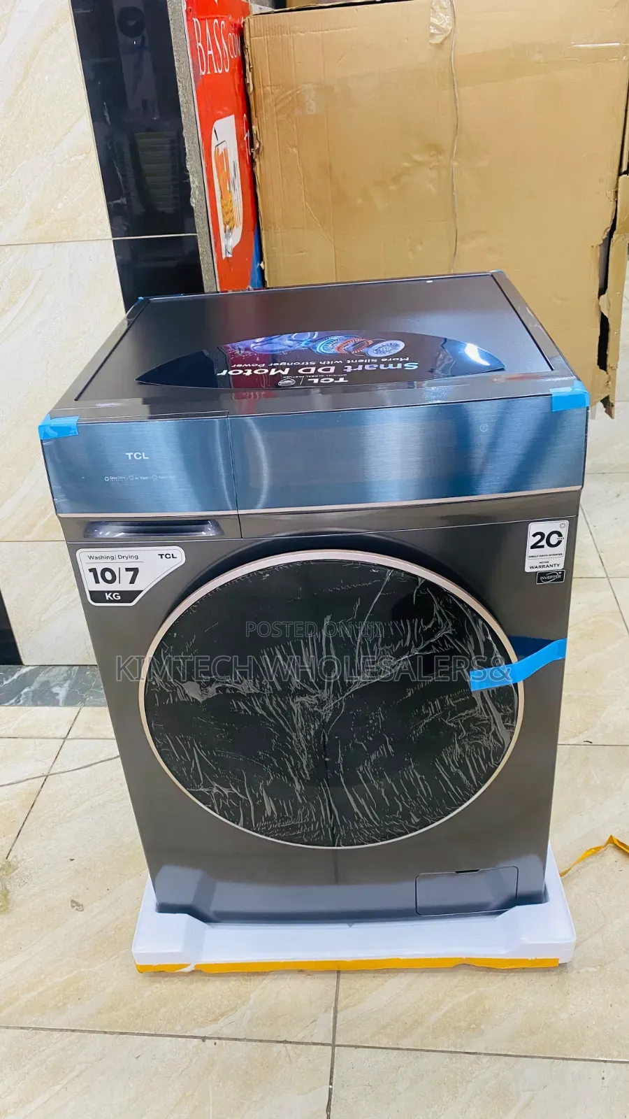 TCL 10/7kg Front Load Washing Machine