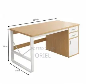 Office Desk : Executive Computer Desk With Drawers