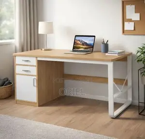 Office Desk : Executive Computer Desk With Drawers