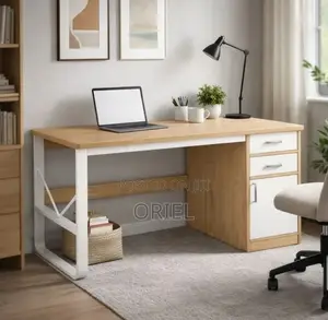 Office Desk : Executive Computer Desk With Drawers
