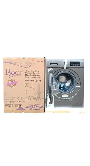 Roch 8kg Washing Machine RWM-08FL-B Wash and Spin
