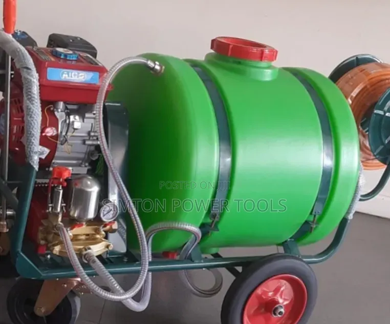 Aico Japan Petrol Engine Trolley Sprayer (Model AC1609).