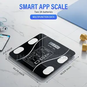Bluetooth Smart Digital Weight Scale With Smartphone App