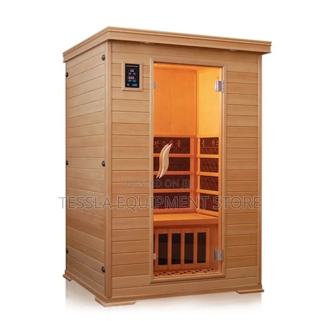 Spec 2-Person Carbon Far Infrared Infrared Wooden Indoor Sauna Room