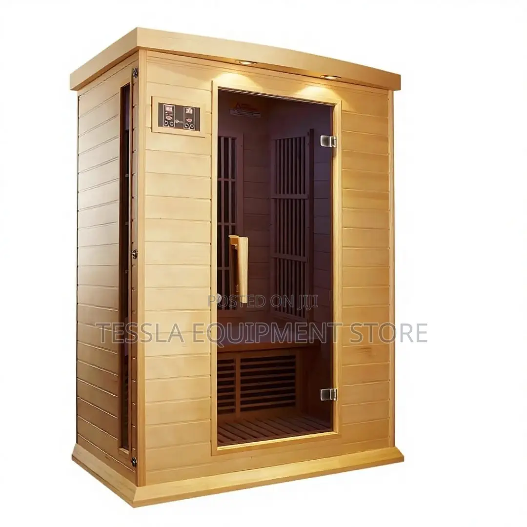 Spec 2-Person Carbon Far Infrared Infrared Wooden Indoor Sauna Room