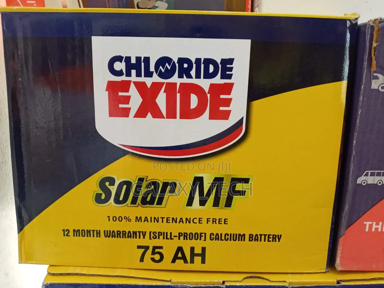 Chloride Exide Solar Mf 75ah Battery