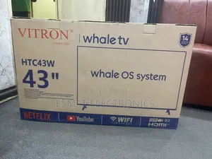Vitron 43 Inch Whale TV HTC43W Smart TV