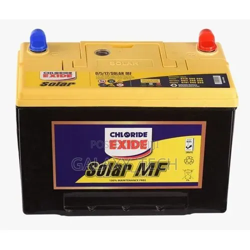 Chloride Exide Solar Mf 75ah Battery