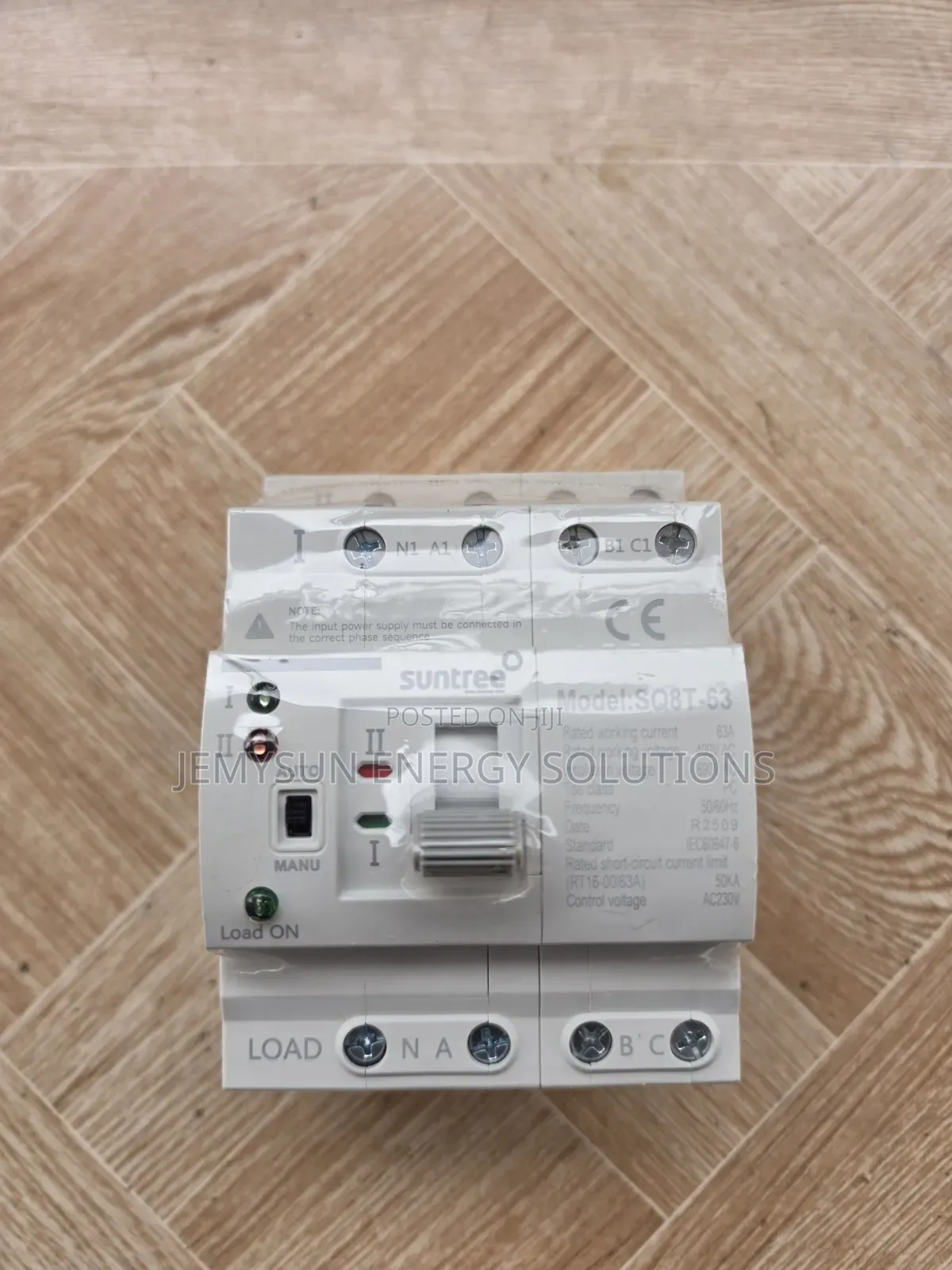 63Amps Suntree 4P ATS 3ph 400VAc