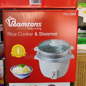 1.8l Ramtons Rice Cooker Steamer Rm/289