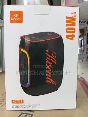 Kisonli 40w Waterproof Portable Speaker 4000mah